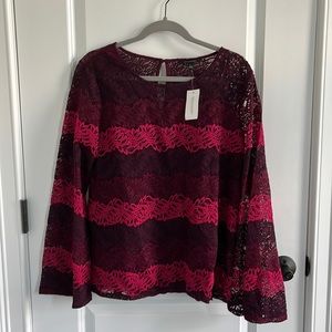 Banana Republic blouse, size large, new with tags.